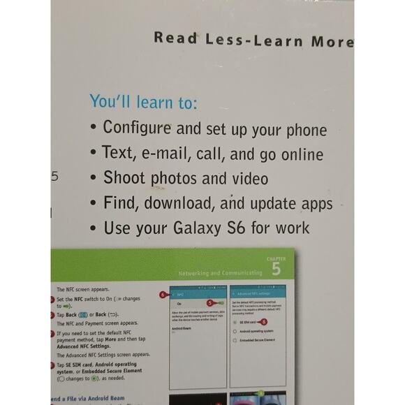 Teach Yourself VISUALLY Samsung Galaxy S6 by Guy Hart-Davis (2015, Trade... - Picture 3 of 8